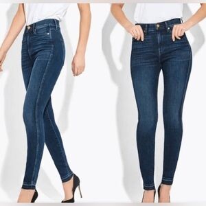 AYR The Riser Dark Wash Skinny Jeans